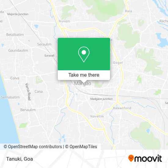 Tanuki map