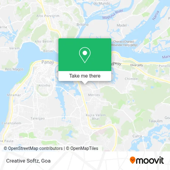 Creative Softz map