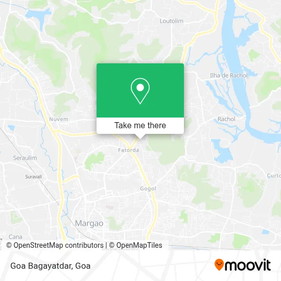 Goa Bagayatdar map