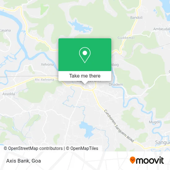 Axis Bank map