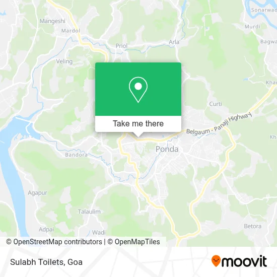 Sulabh Toilets map