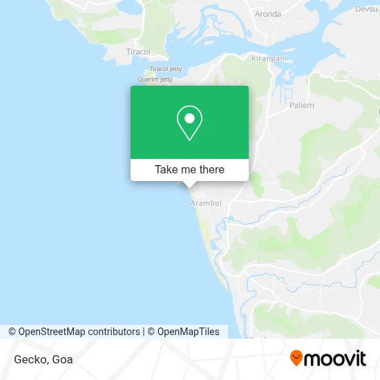 Gecko map