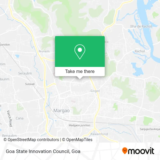 Goa State Innovation Council map