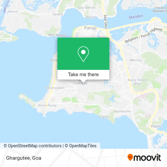 Ghargutee map