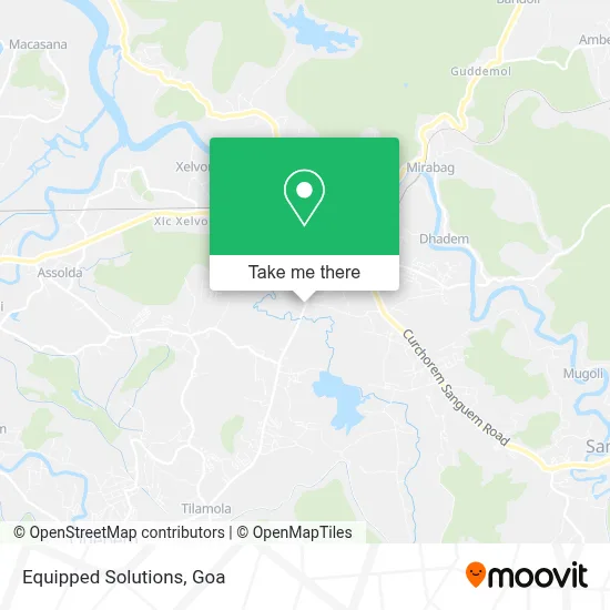 Equipped Solutions map