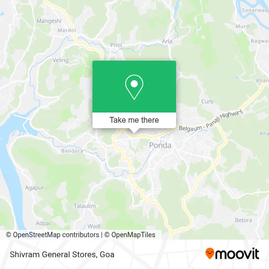 Shivram General Stores map