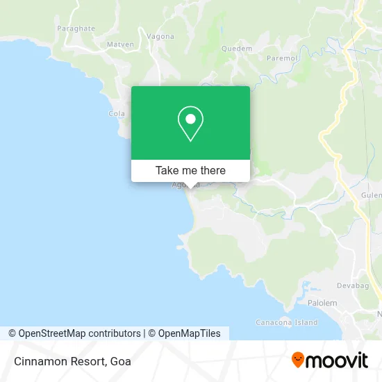Cinnamon Resort map