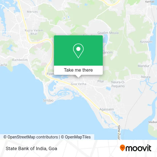State Bank Of India map