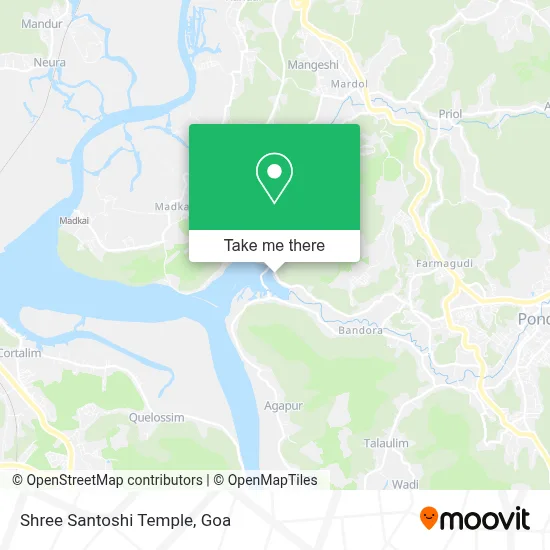 Shree Santoshi Temple map