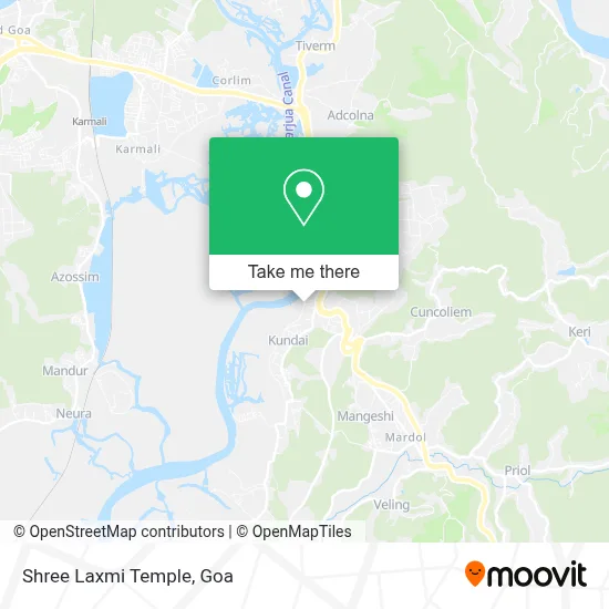 Shree Laxmi Temple map
