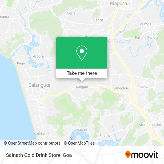 Sainath Cold Drink Store map