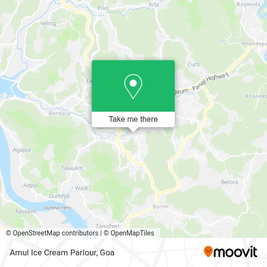 Amul Ice Cream Parlour map