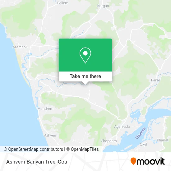 Ashvem Banyan Tree map