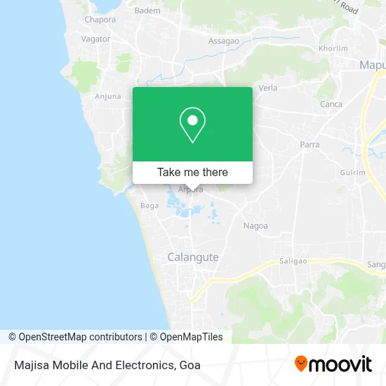 Majisa Mobile And Electronics map