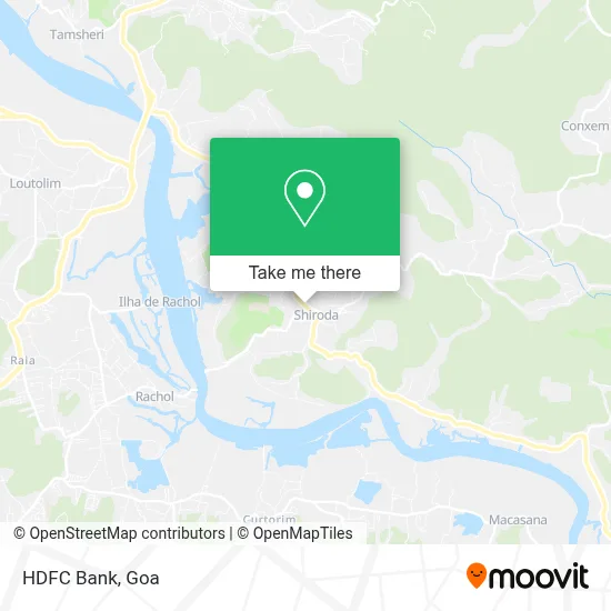 Hdfc Bank map