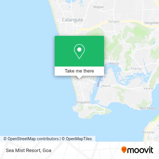 Sea Mist Resort map