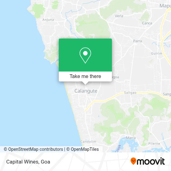 Capital Wines map