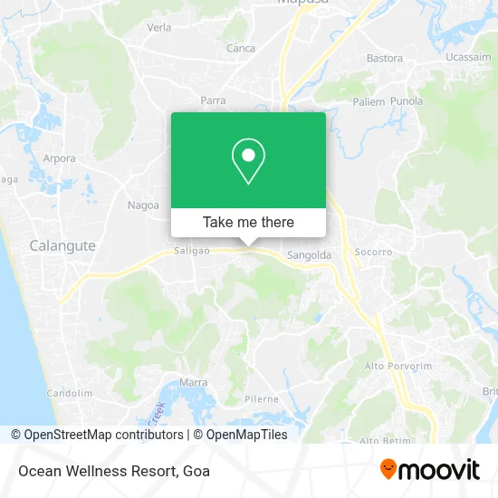 Ocean Wellness Resort map