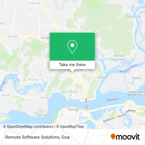 Remote Software Solutions map