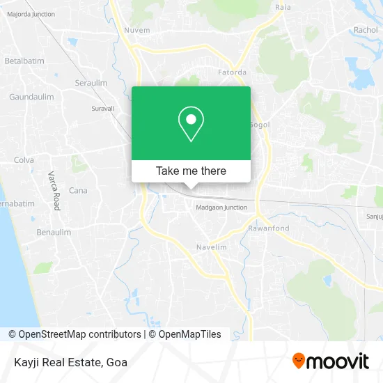Kayji Real Estate map