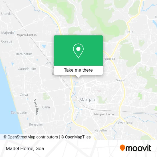 Madel Home map