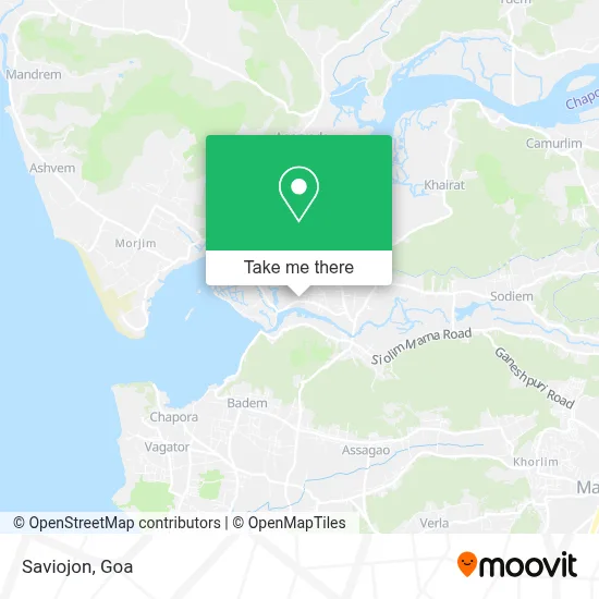 Saviojon map