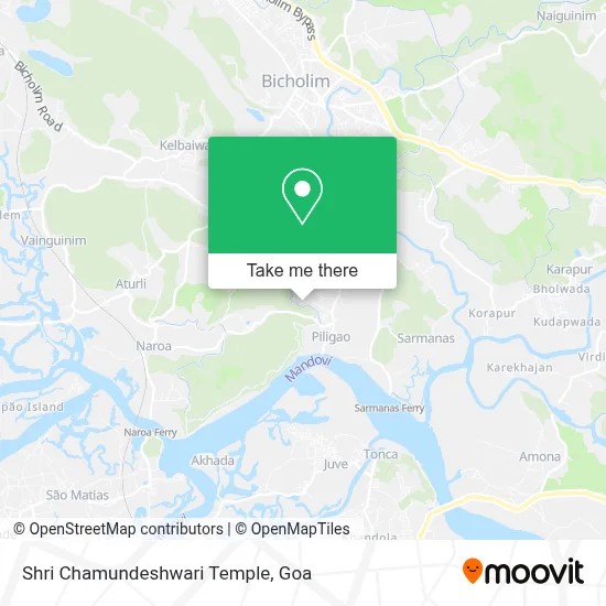 Shri Chamundeshwari Devasthan map