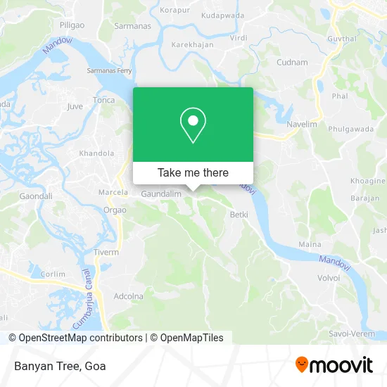 Banyan Tree map