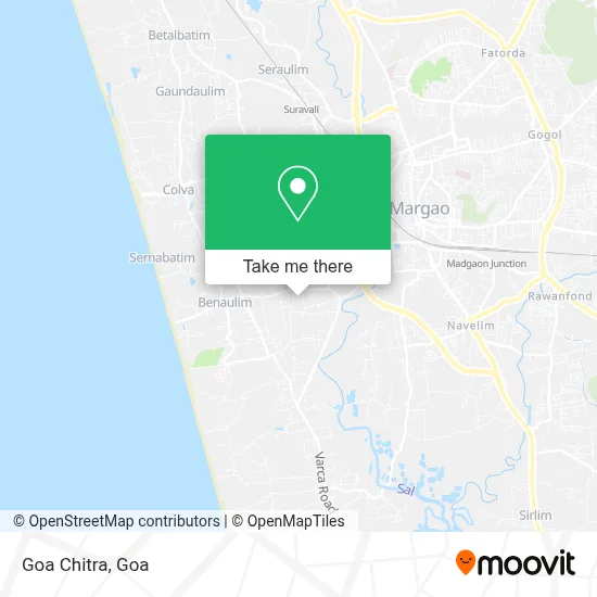 Goa Chitra map