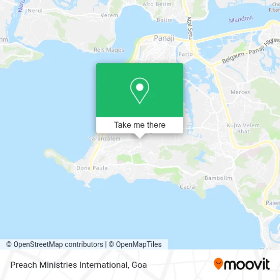 Preach Ministries International map
