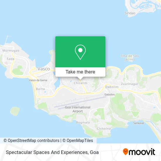 Spectacular Spaces And Experiences map