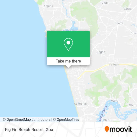 Fig Fin Beach Resort map