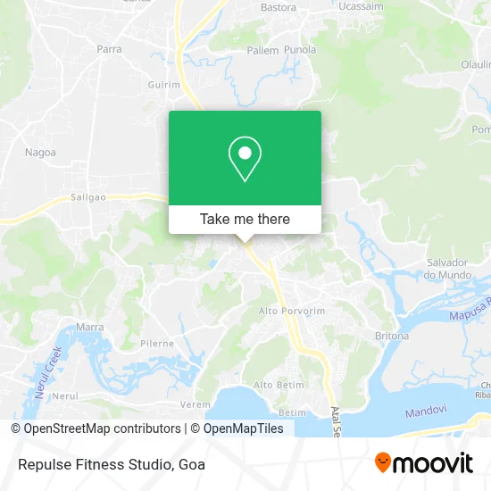 Repulse Fitness Studio map