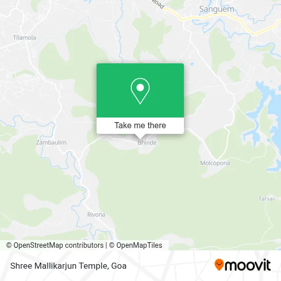 Shree Mallikarjun Temple map