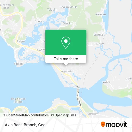 Axis Bank Branch map
