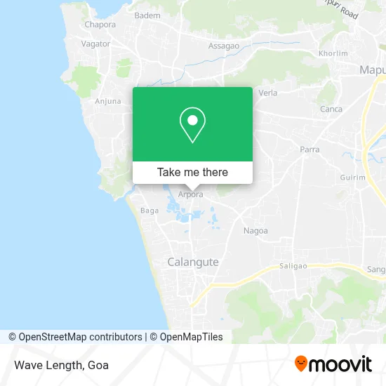 Wave Length map