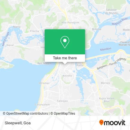 Sleepwell map