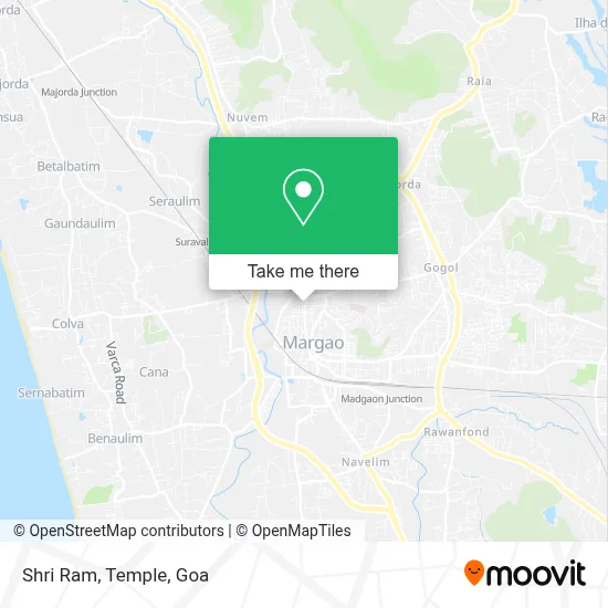 Shri Ram, Temple map