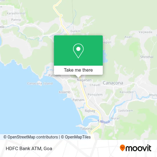 Hdfc Bank Atm map