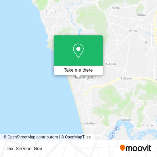 Taxi Service map