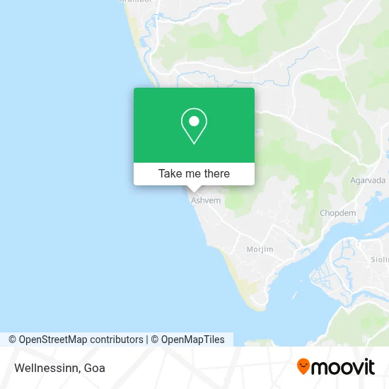 Wellnessinn map