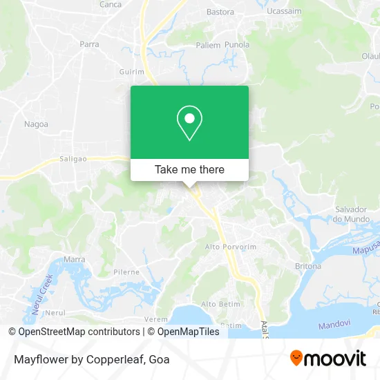Mayflower by Copperleaf map