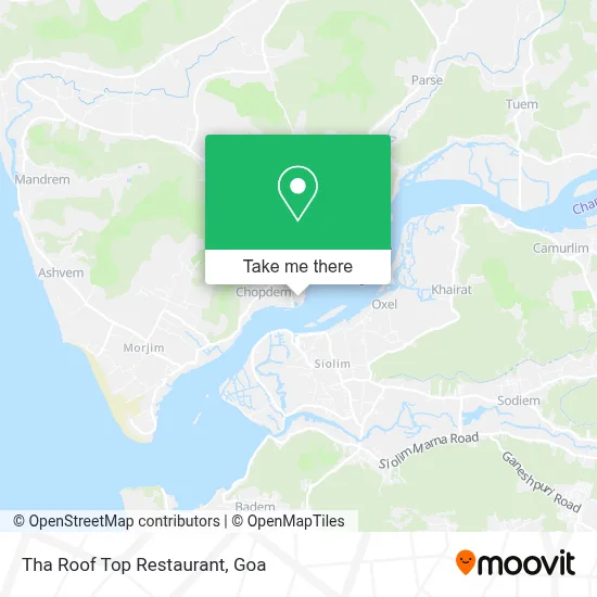 Tha Roof Top Restaurant map