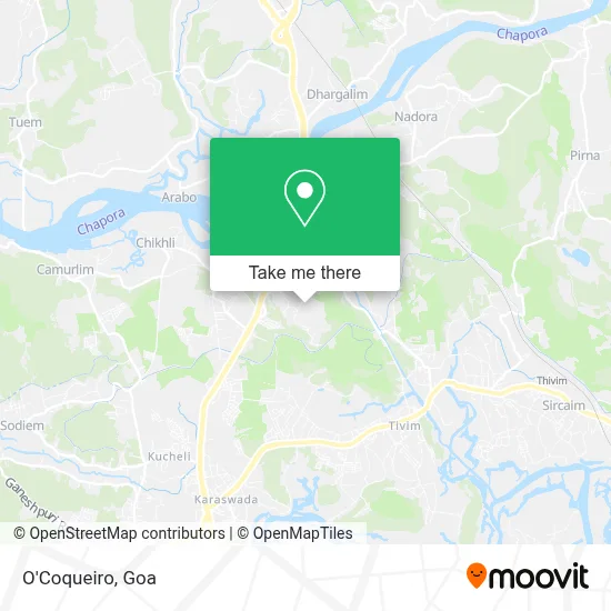 O'Coqueiro map
