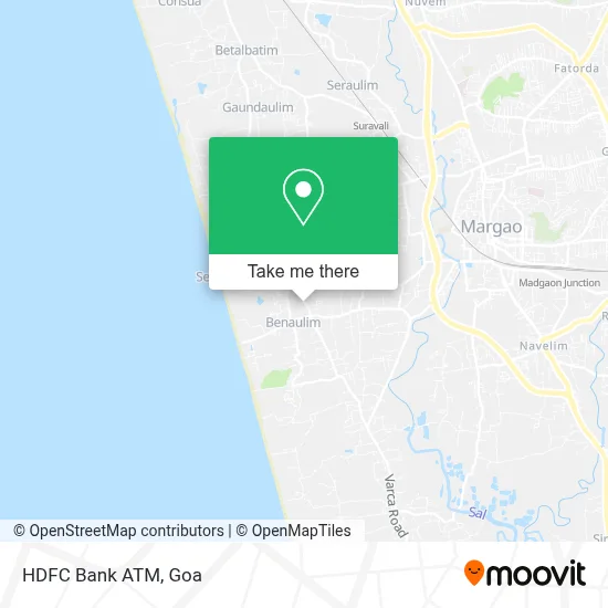 Hdfc Bank Atm map