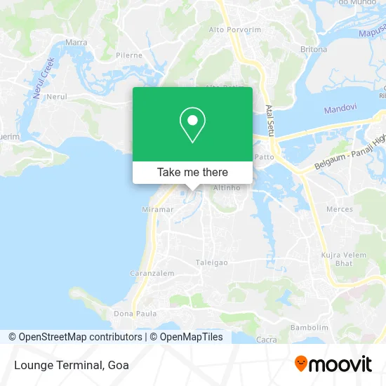 Lounge Terminal map