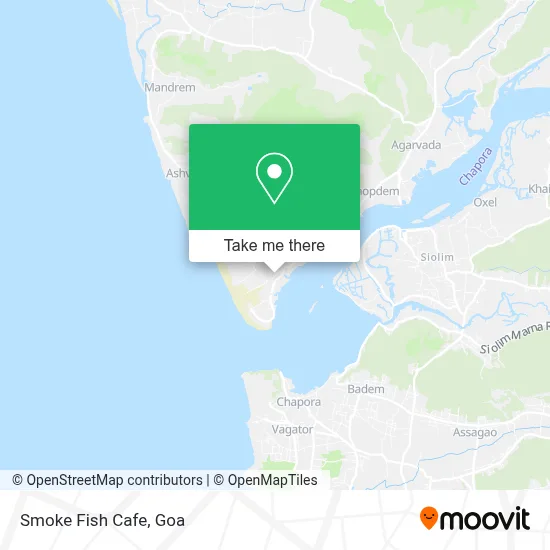 Smoke Fish Cafe map