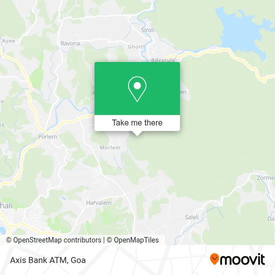 Axis Bank Atm map