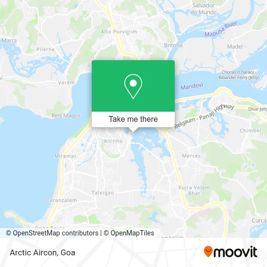 Arctic Aircon map