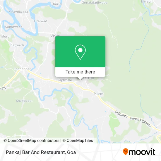 Pankaj Bar And Restaurant map